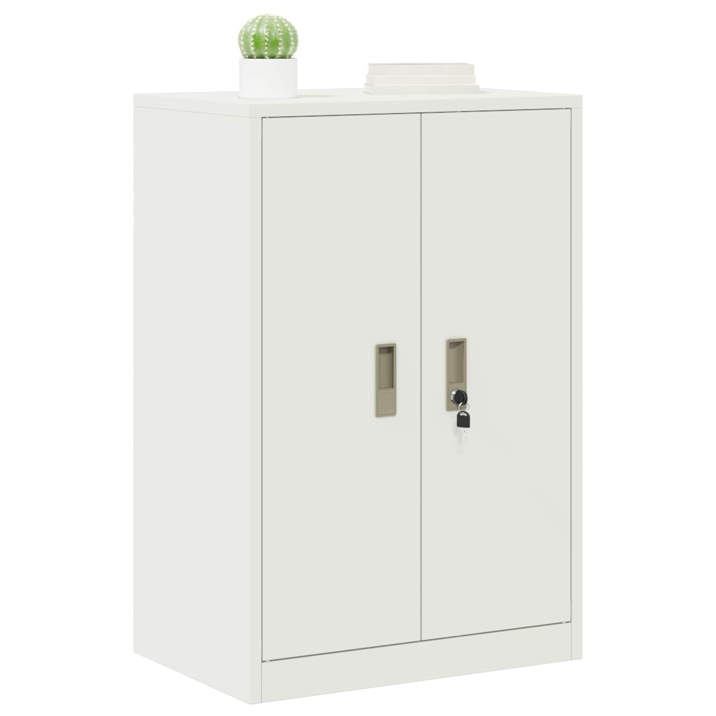Oppbevaringsskap Hvit 60 x 40 x 90 cm Stål