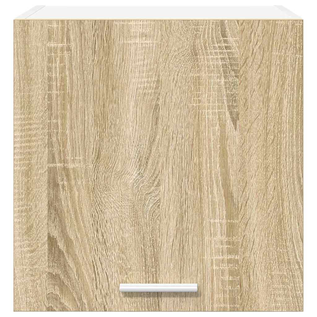 Hengende skap Riga 2 pcs Sonoma eik og hvit 40 x 31 x 40 cm