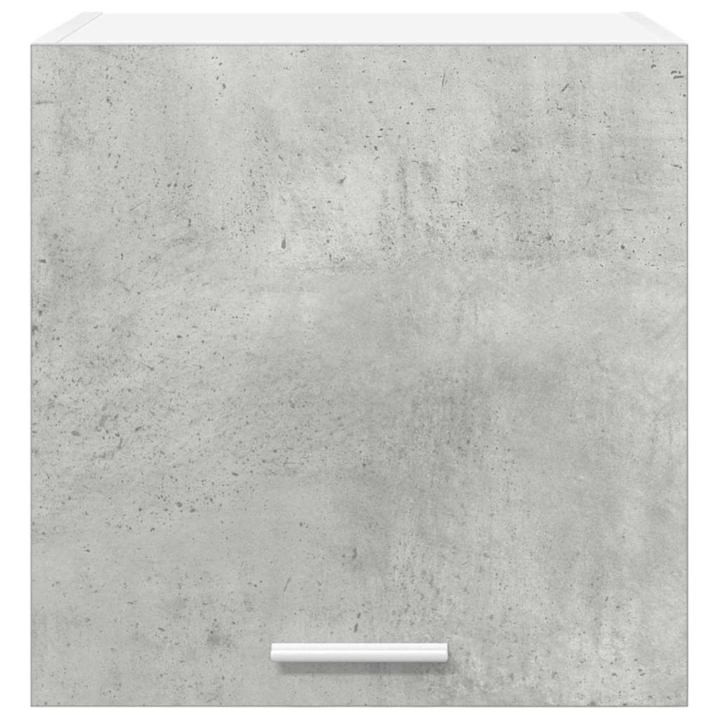 Hengende skap med dør 2 pcs Betonggrå og hvit 40 x 31 x 40 cm