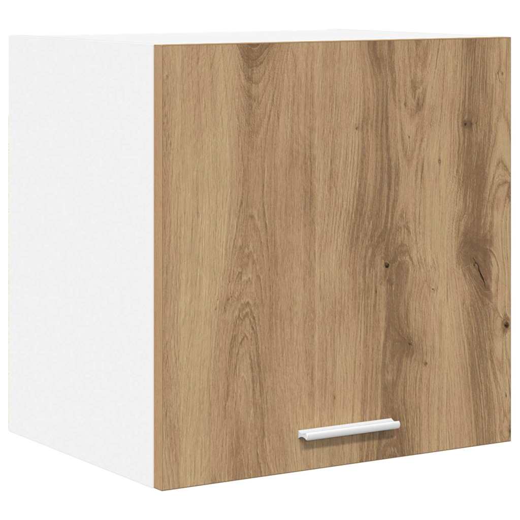Hengende skap med dør 2 pcs Artisan eik og hvit 40 x 31 x 40 cm