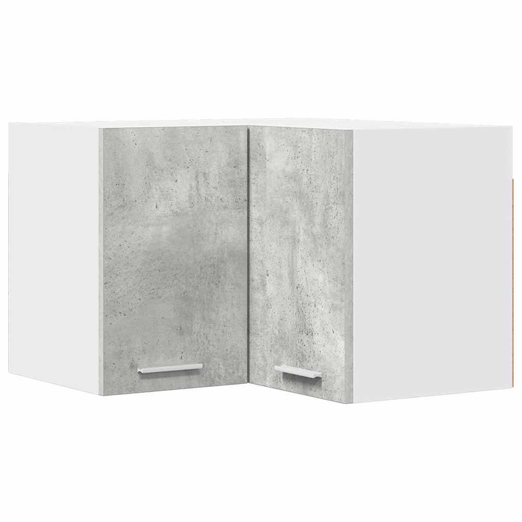 Hengende skap Betonggrå og hvit 57 x 57 x 40 cm Konstruert tre