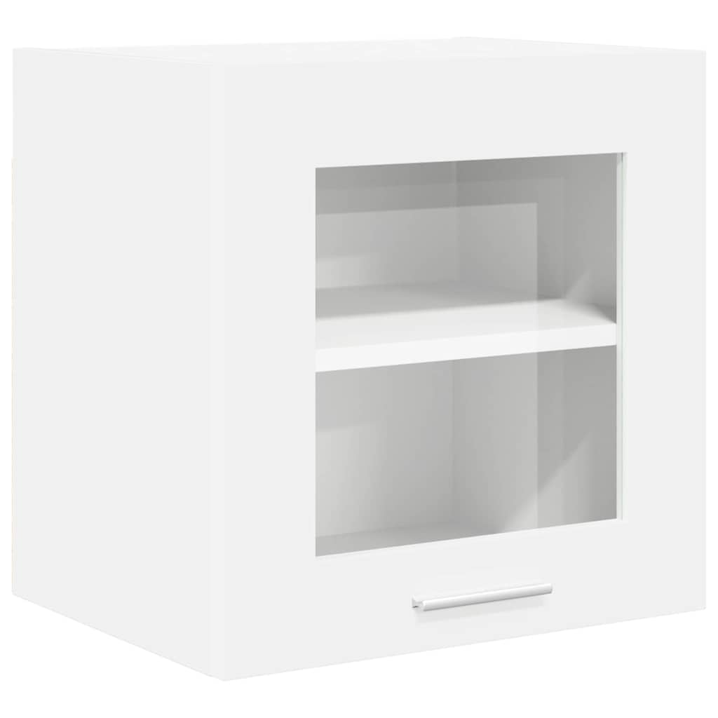 Hengende skap med dør 2 pcs Hvit 40 x 31 x 40 cm Konstruert tre