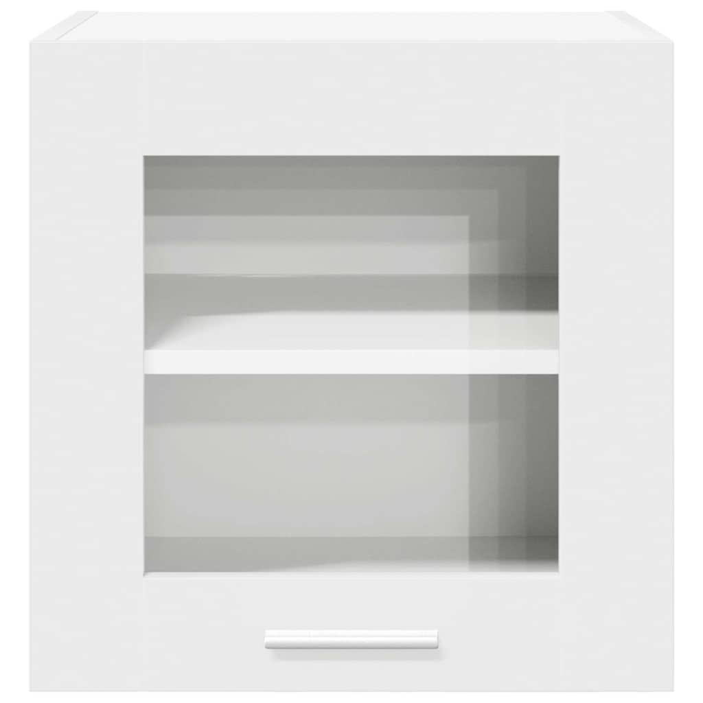 Hengende skap med dør 2 pcs Hvit 40 x 31 x 40 cm Konstruert tre