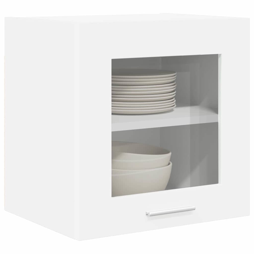 Hengende skap med dør 2 pcs Hvit 40 x 31 x 40 cm Konstruert tre