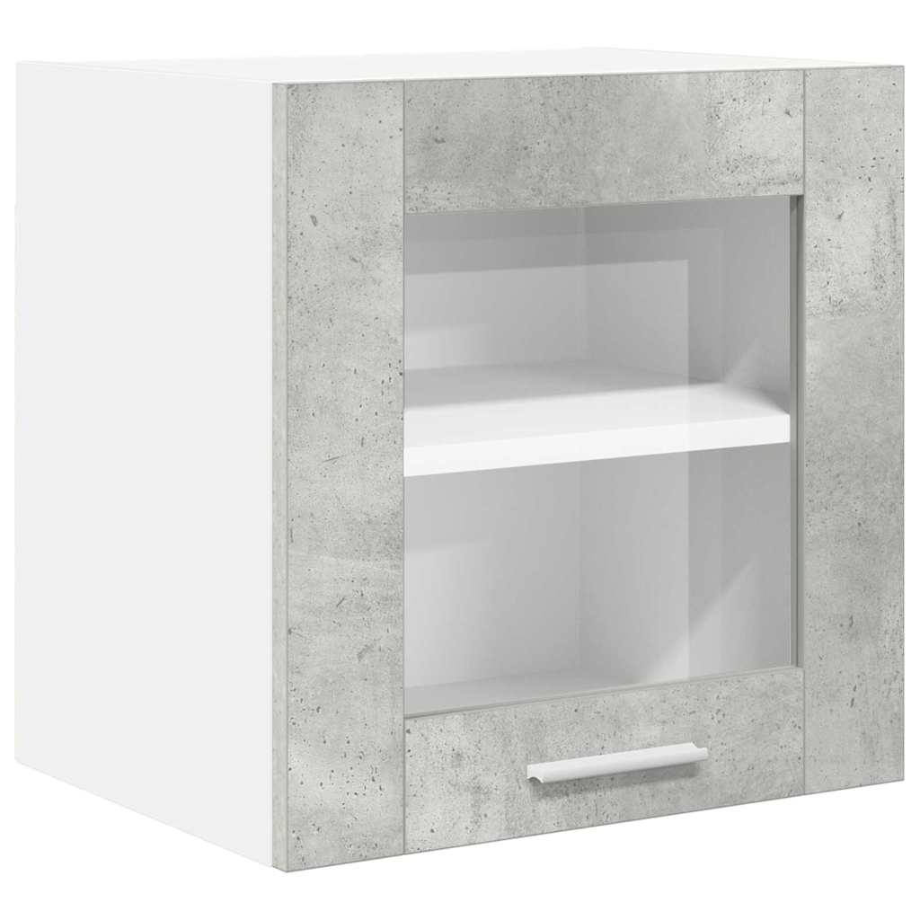 Hengende skap med lagring Riga 2 pcs Betonggrå 40 x 31 x 40 cm