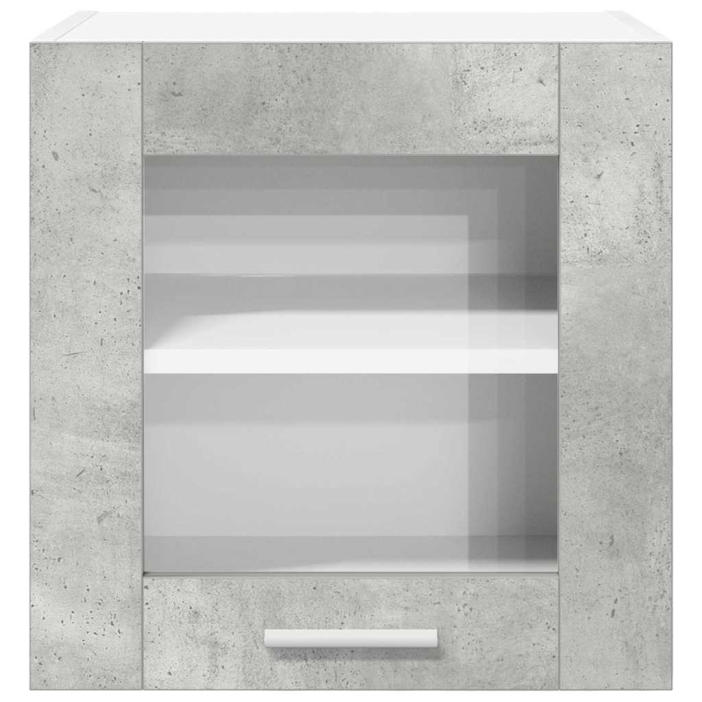 Hengende skap med lagring Riga 2 pcs Betonggrå 40 x 31 x 40 cm
