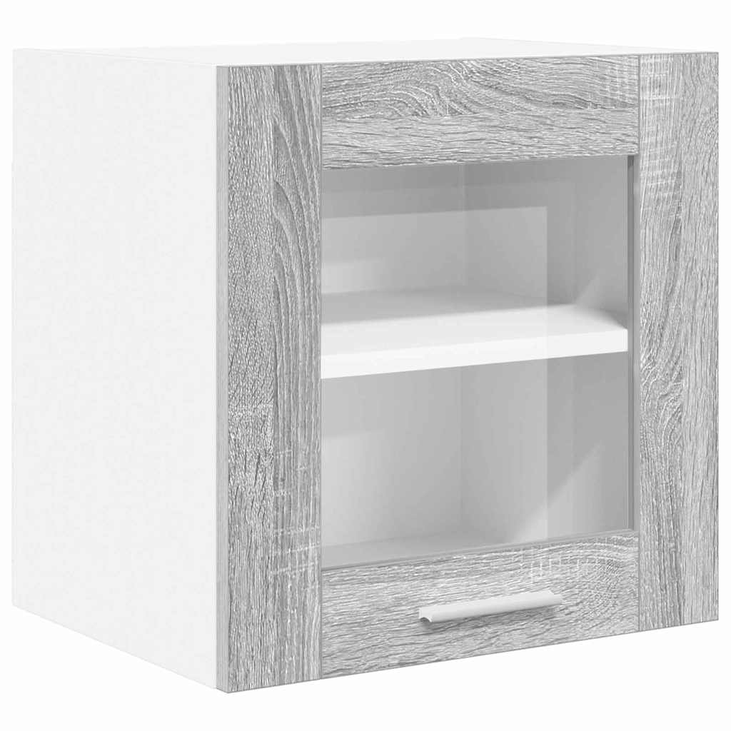 Hengende skap 2 pcs Grå Sonoma 40 x 31 x 40 cm Konstruert tre