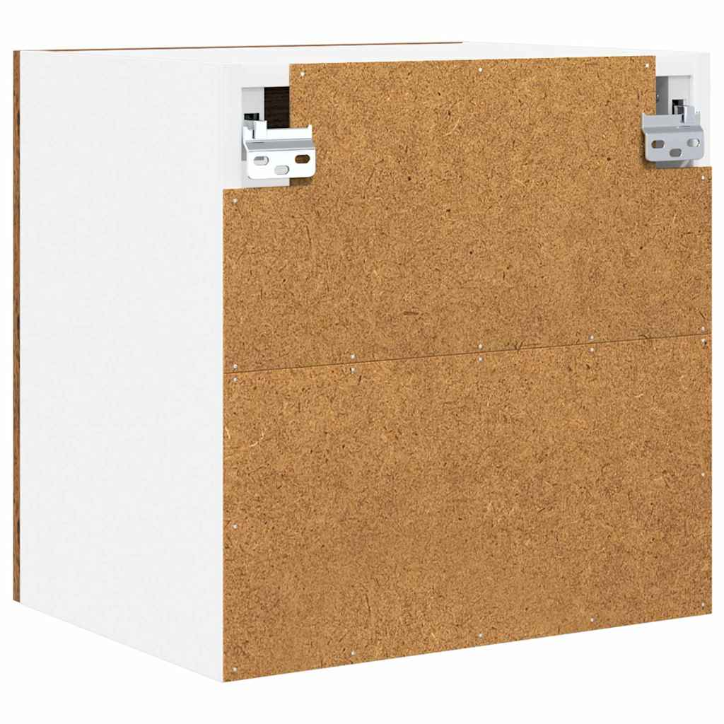 Hengende skap 2 pcs Gammelt tre 40 x 31 x 40 cm Konstruert tre