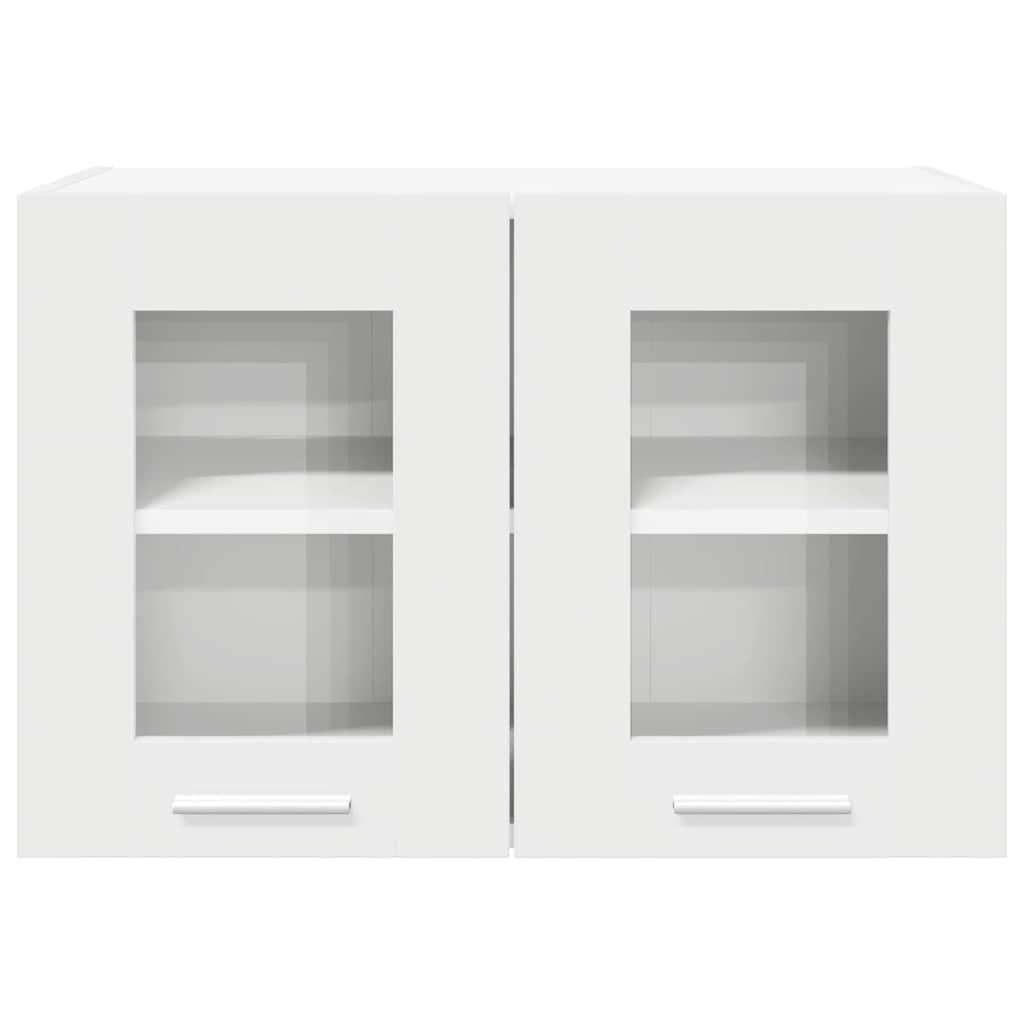 Hengende skap med dør 2 pcs Hvit 60 x 31 x 40 cm Konstruert tre