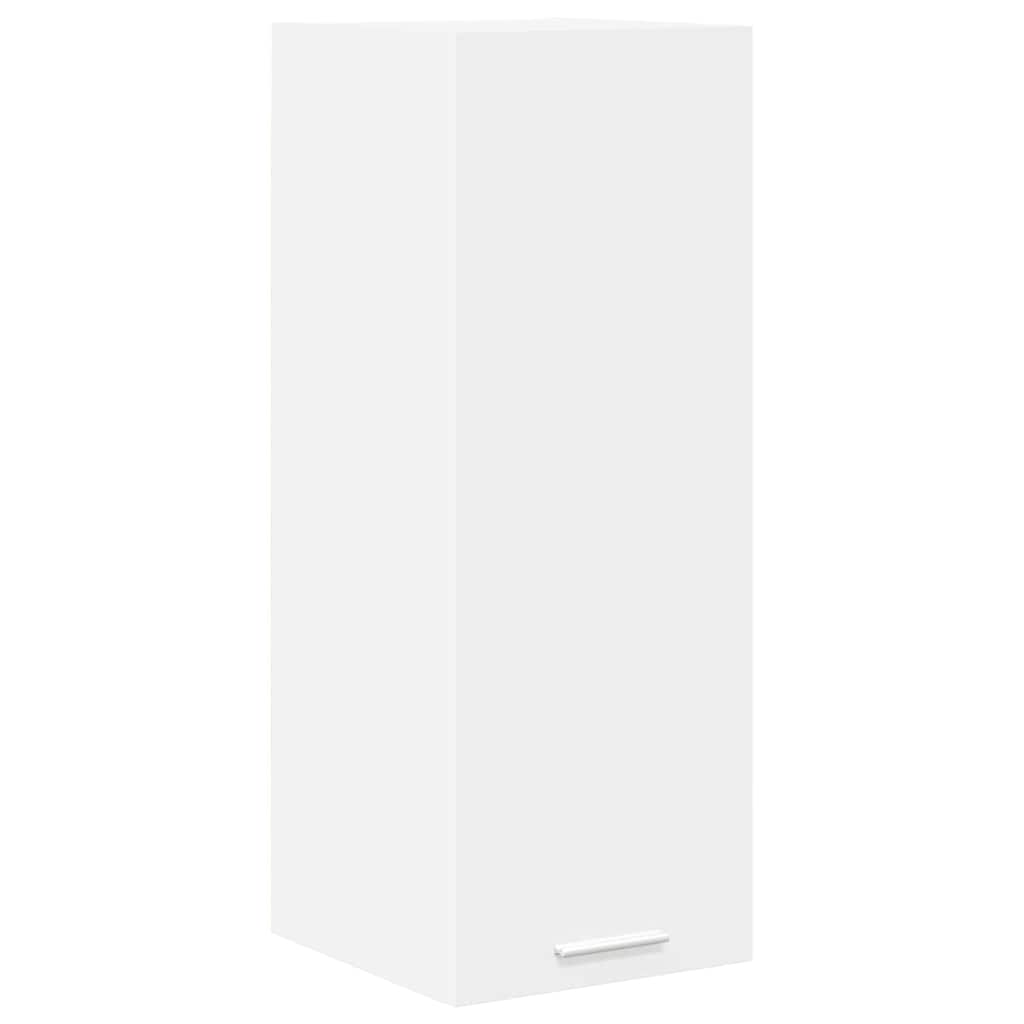 Hengende skap med dør 2 pcs Hvit 30 x 31 x 80 cm Konstruert tre
