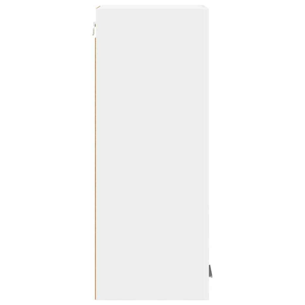 Hengende skap med dør 2 pcs Hvit 30 x 31 x 80 cm Konstruert tre