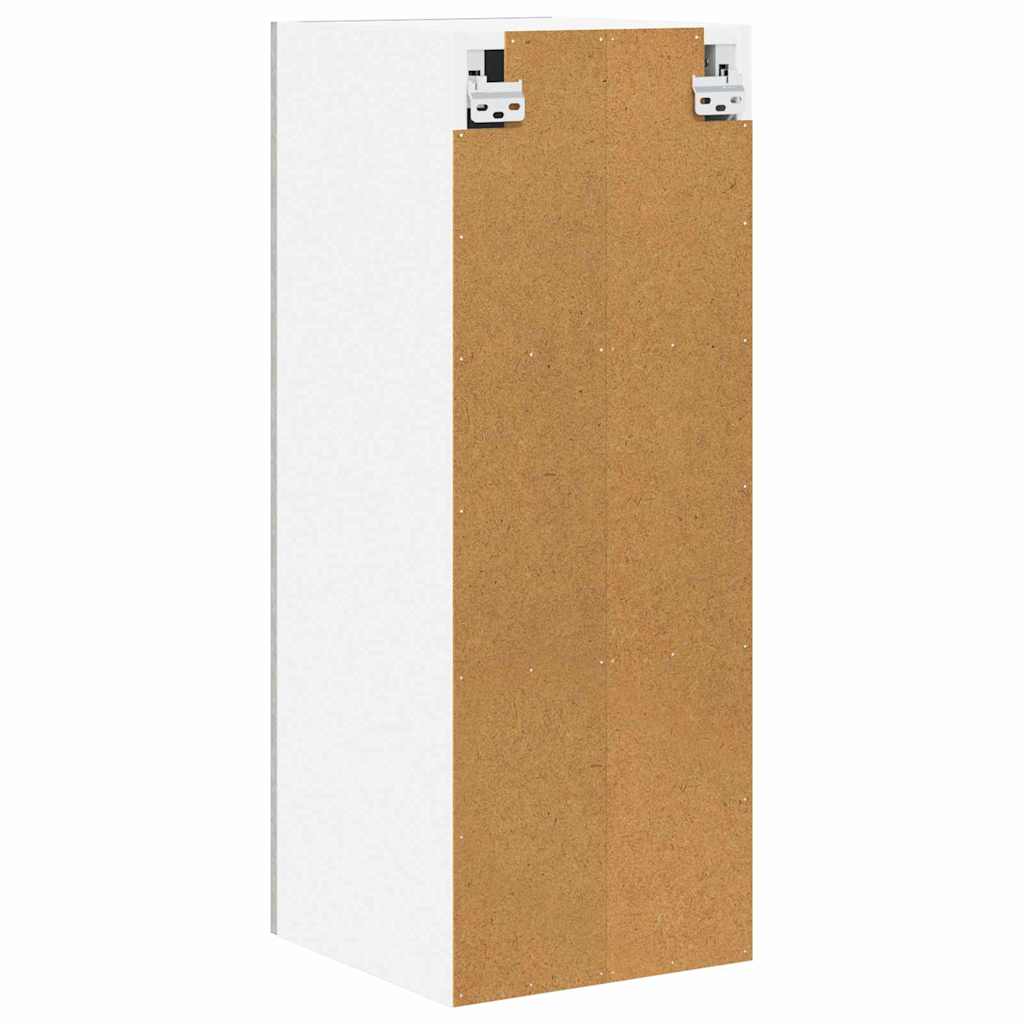 Hengende skap Betonggrå og hvit 30 x 31 x 80 cm Konstruert tre
