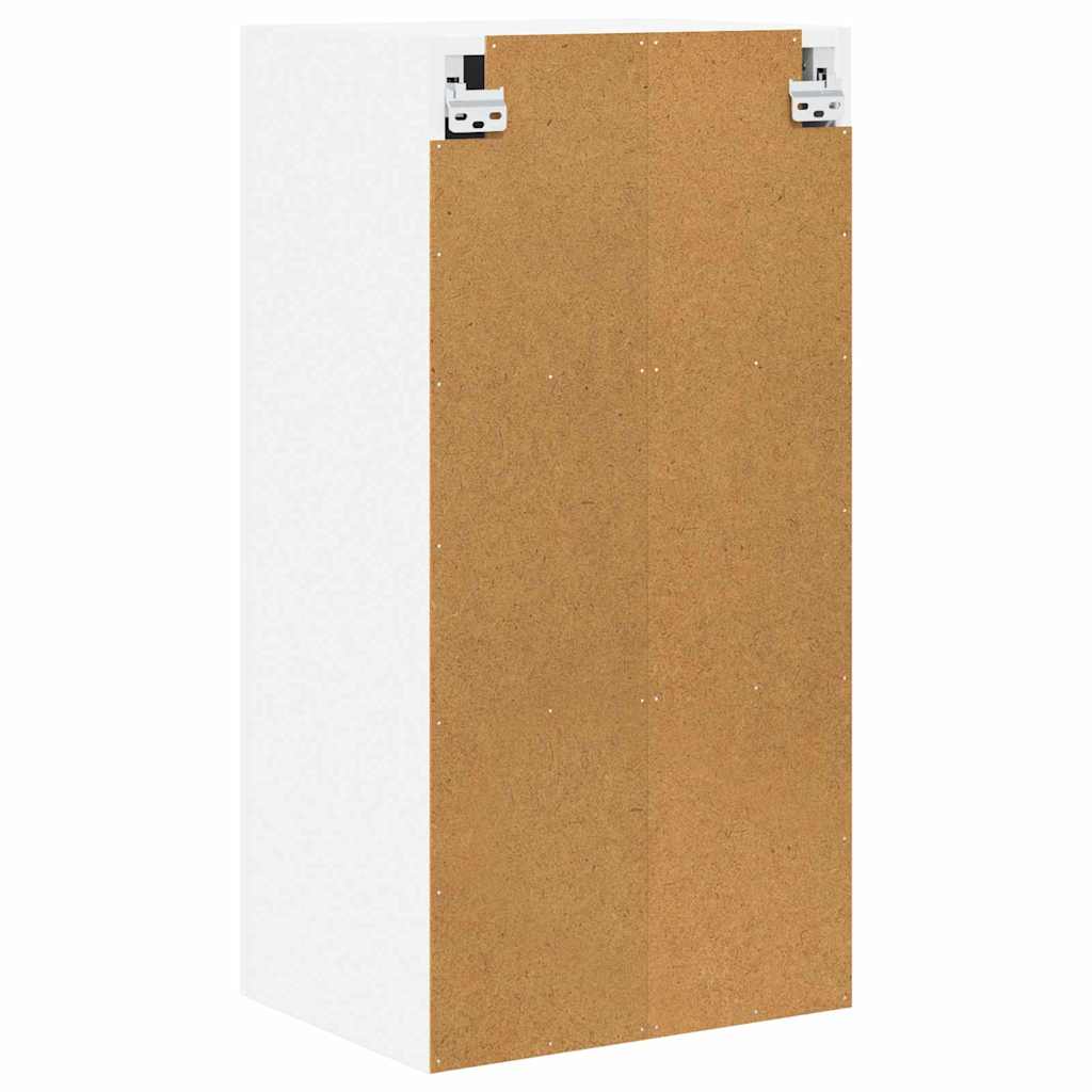 Hengende skap med lagring Hvit 40 x 31 x 80 cm Konstruert tre