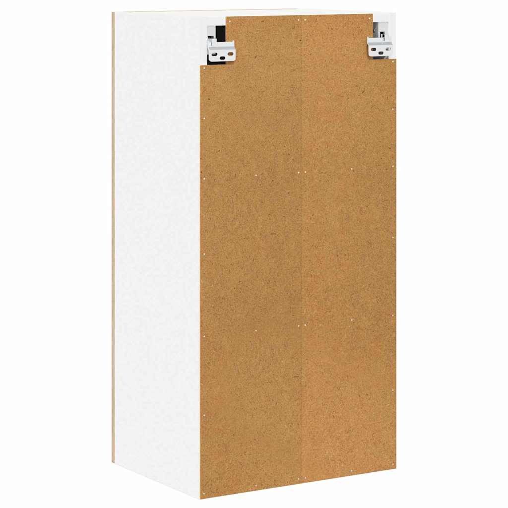 Hengende skap Sonoma eik og hvit 40 x 31 x 80 cm Konstruert tre