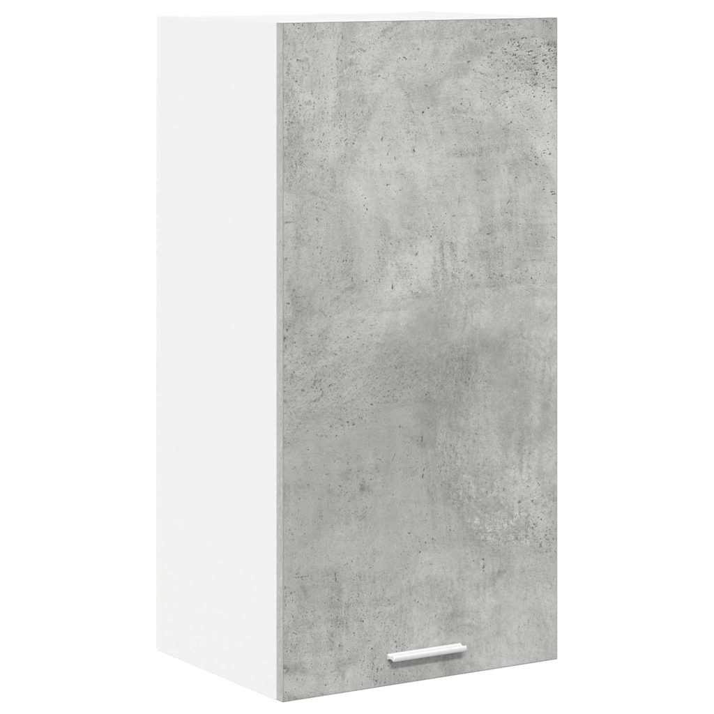 Hengende skap Betonggrå og hvit 40 x 31 x 80 cm Konstruert tre