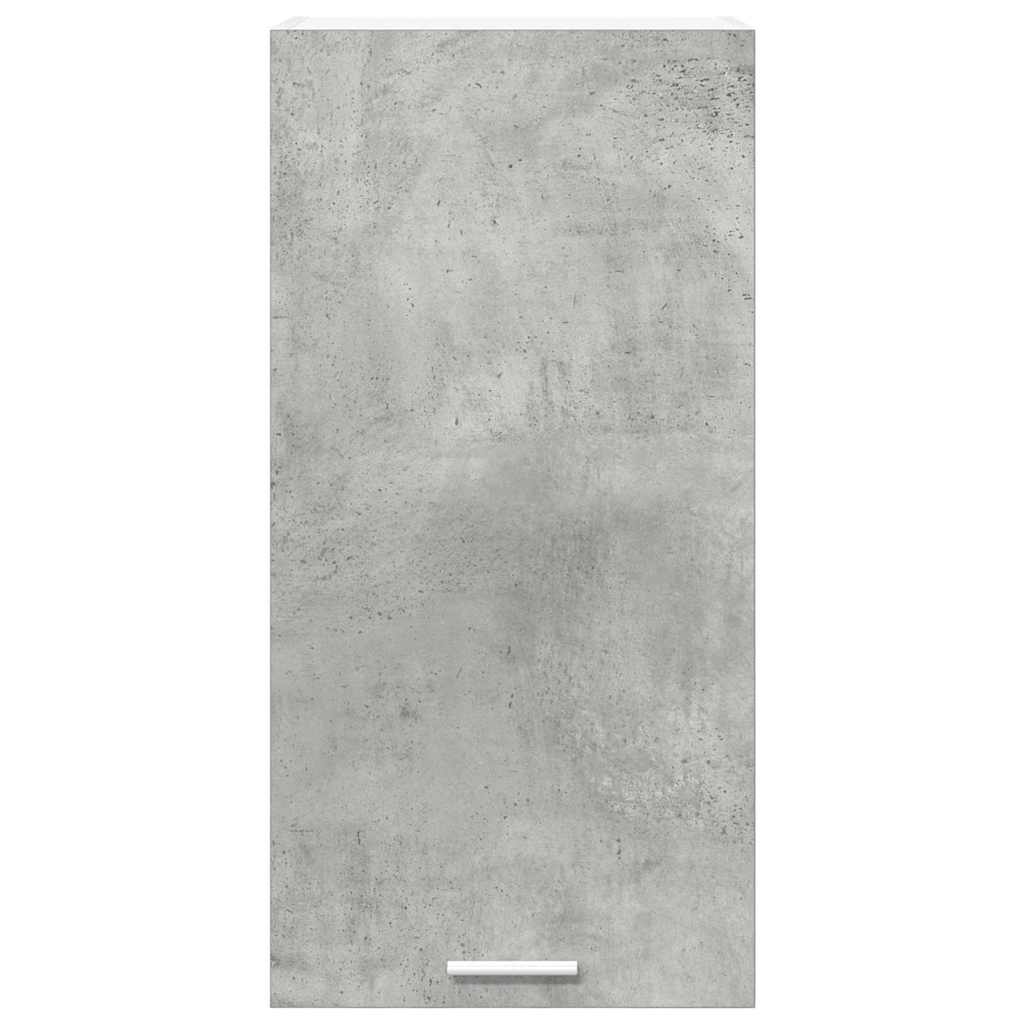 Hengende skap Betonggrå og hvit 40 x 31 x 80 cm Konstruert tre