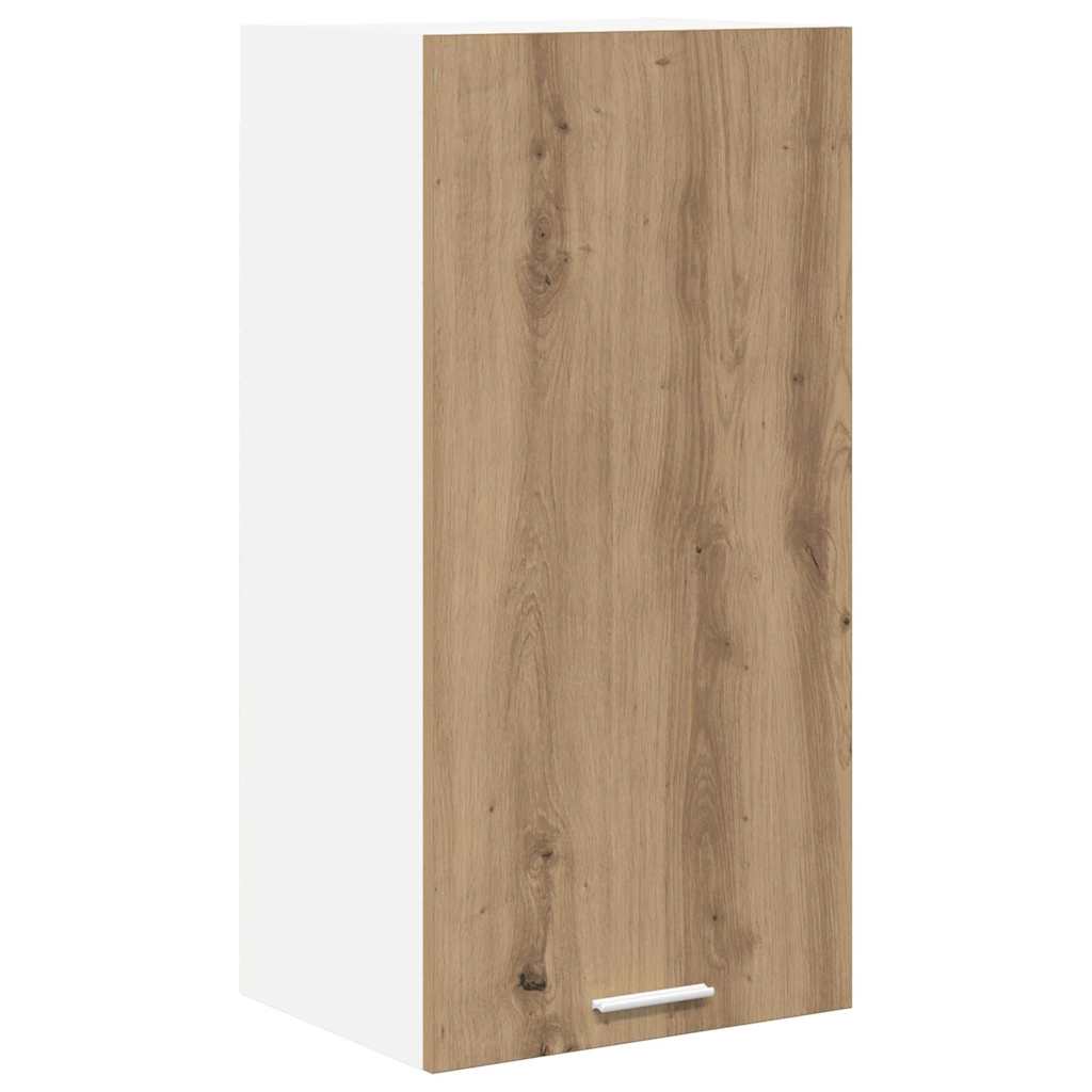 Hengende skap med lagring Artisan eik og hvit 40 x 31 x 80 cm