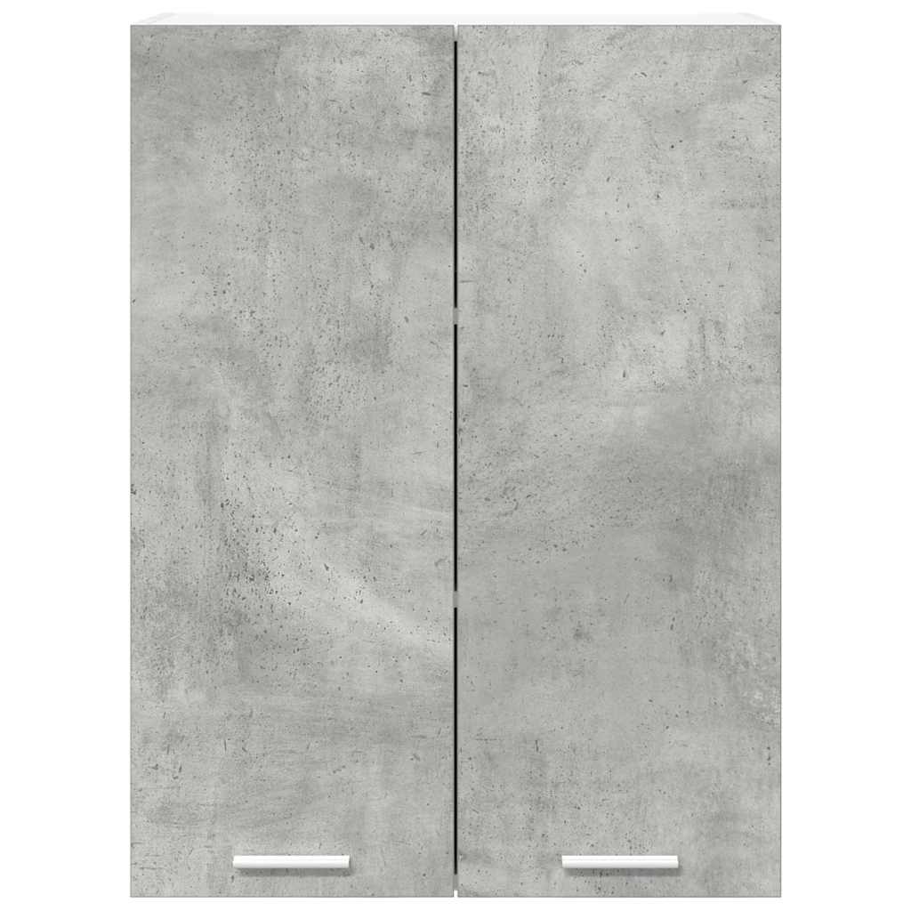 Hengende skap med dør Betonggrå 60 x 31 x 80 cm Konstruert tre