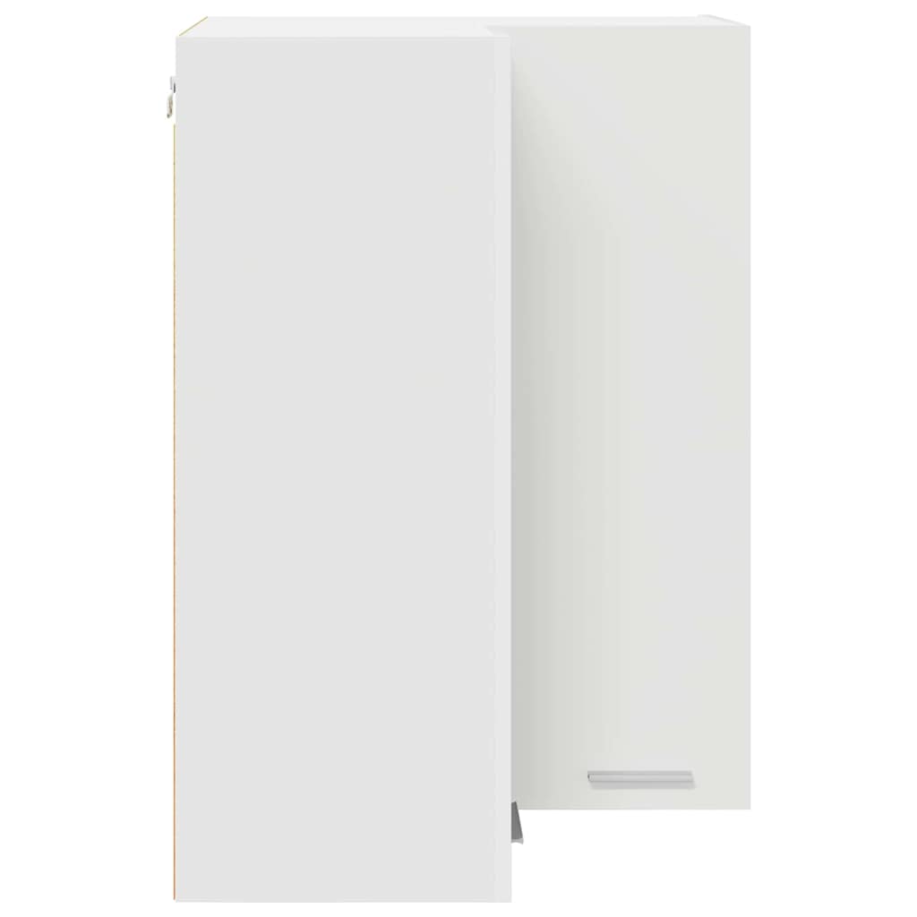 Hengende skap med lagring Hvit 57 x 57 x 80 cm Konstruert tre