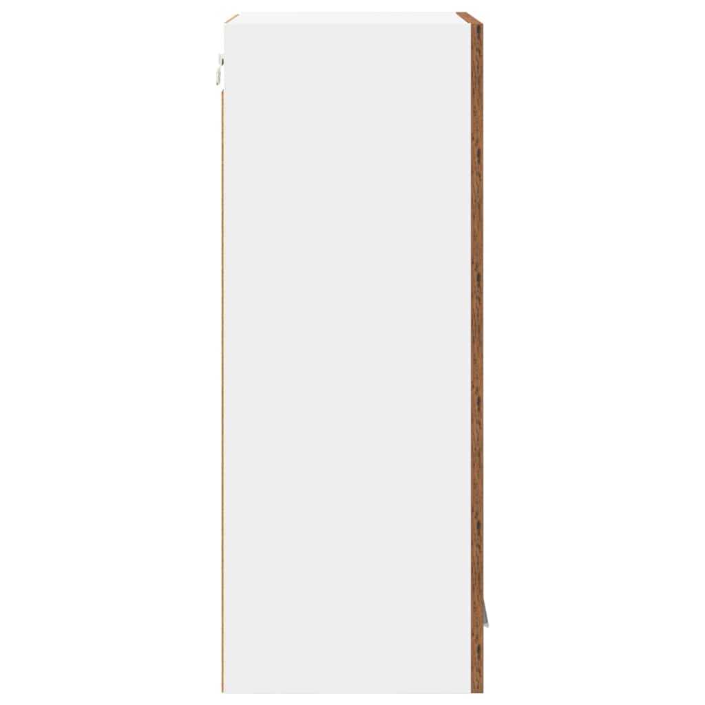 Hengende skap 2 pcs Gammelt tre 40 x 31 x 80 cm Konstruert tre