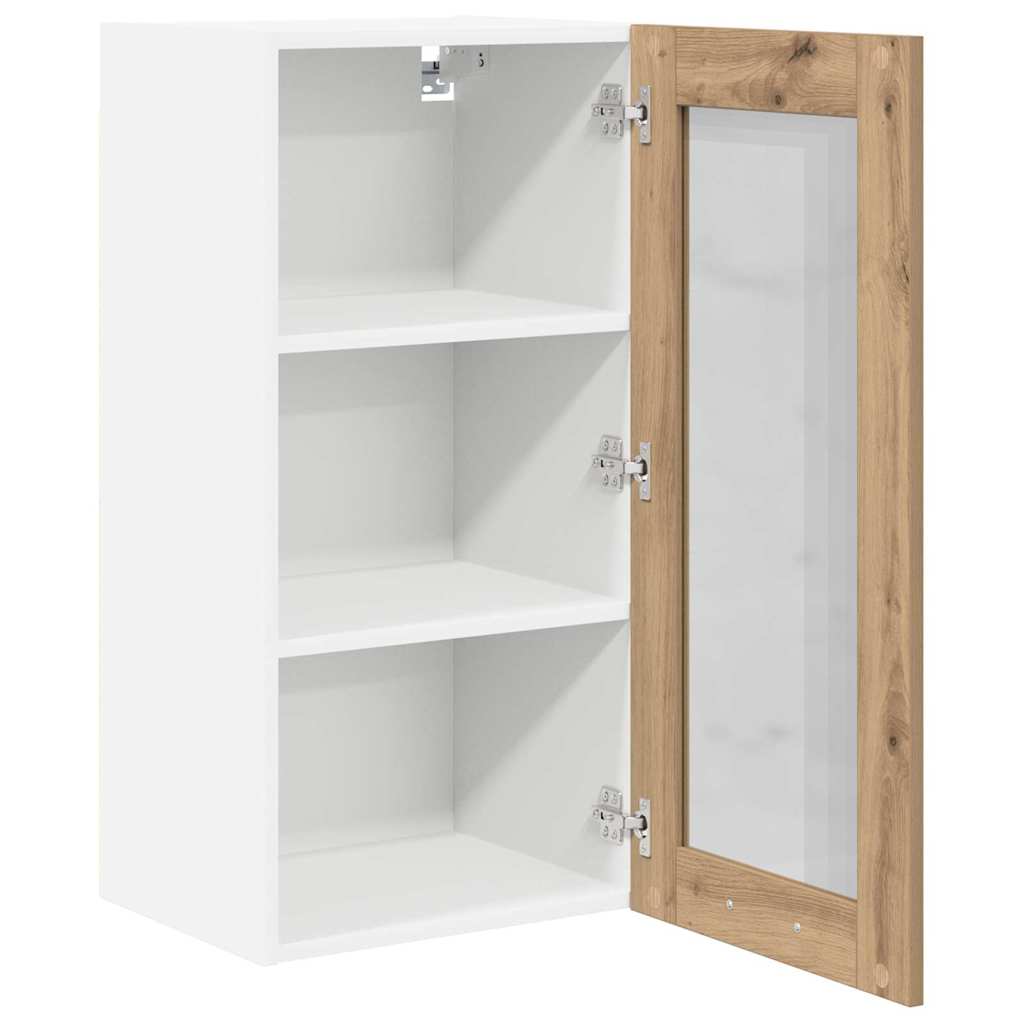 Hengende skap 2 pcs Artisan Eik 40 x 31 x 80 cm Konstruert tre