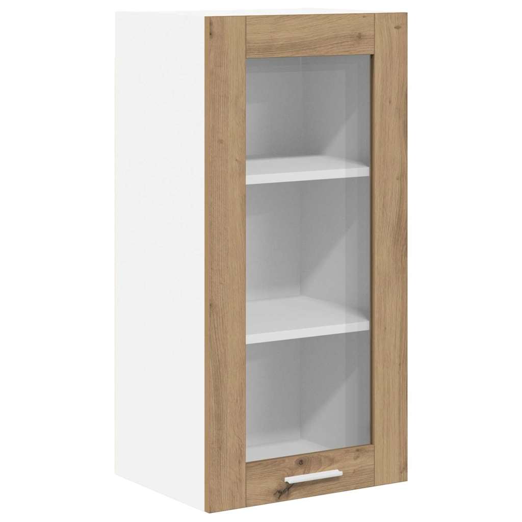 Hengende skap 2 pcs Artisan Eik 40 x 31 x 80 cm Konstruert tre