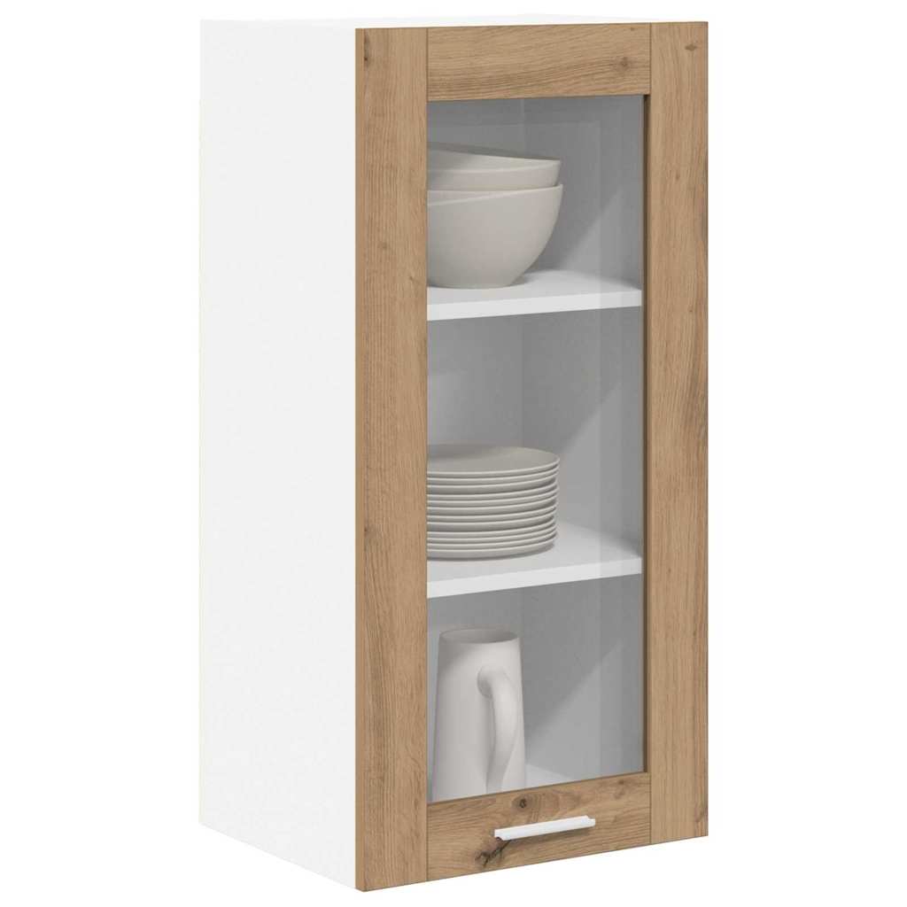 Hengende skap 2 pcs Artisan Eik 40 x 31 x 80 cm Konstruert tre