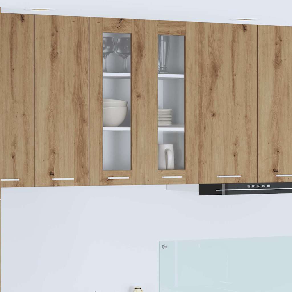 Hengende skap Riga Artisan Eik 60 x 31 x 80 cm Konstruert tre