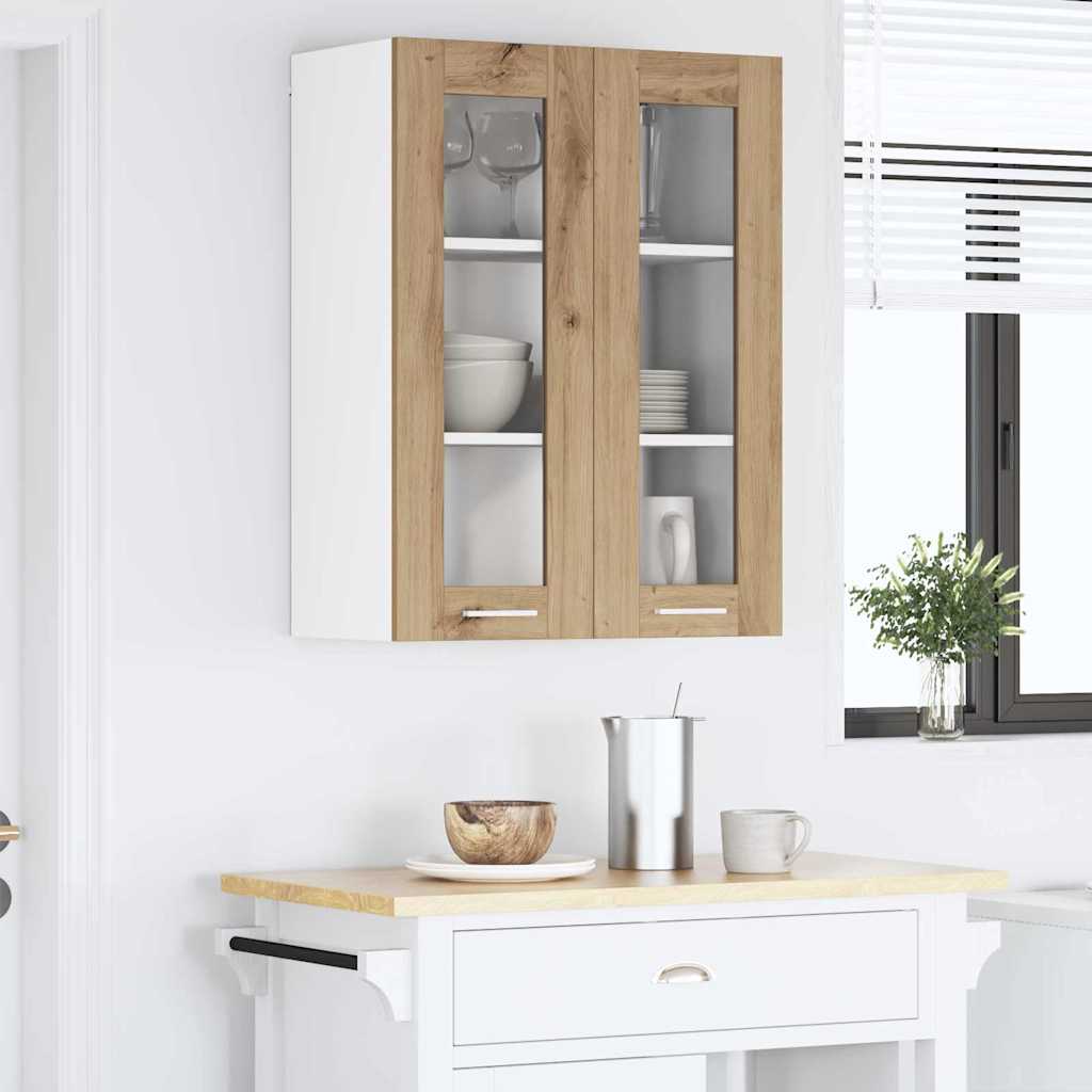 Hengende skap Riga Artisan Eik 60 x 31 x 80 cm Konstruert tre