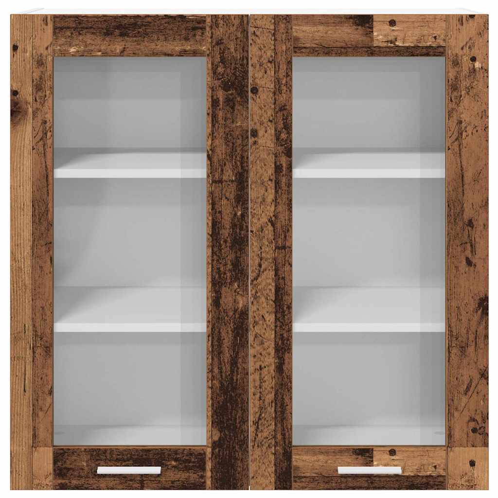 Hengende skap Gammelt tre 80 x 31 x 80 cm Konstruert tre