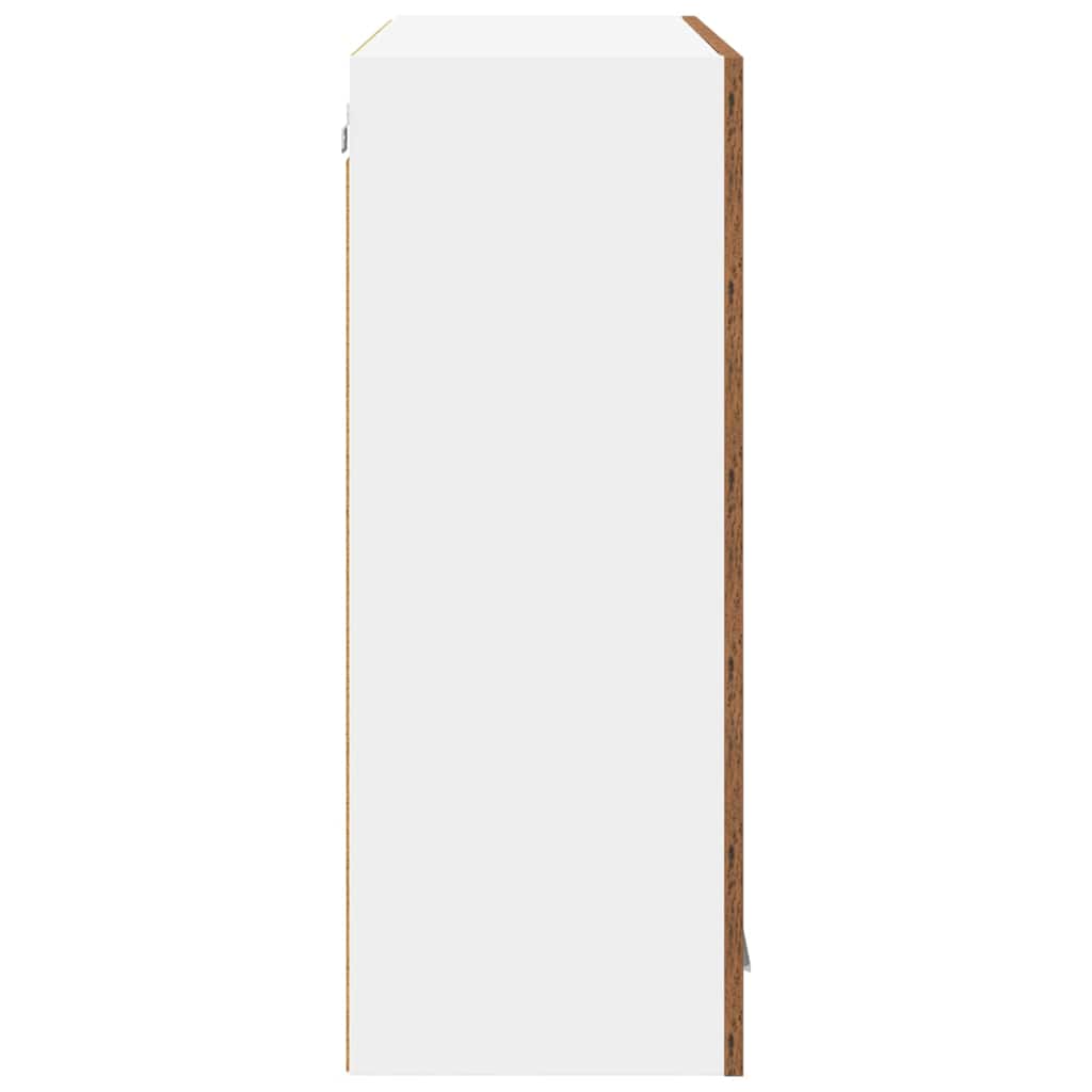 Hengende skap Gammelt tre 80 x 31 x 80 cm Konstruert tre