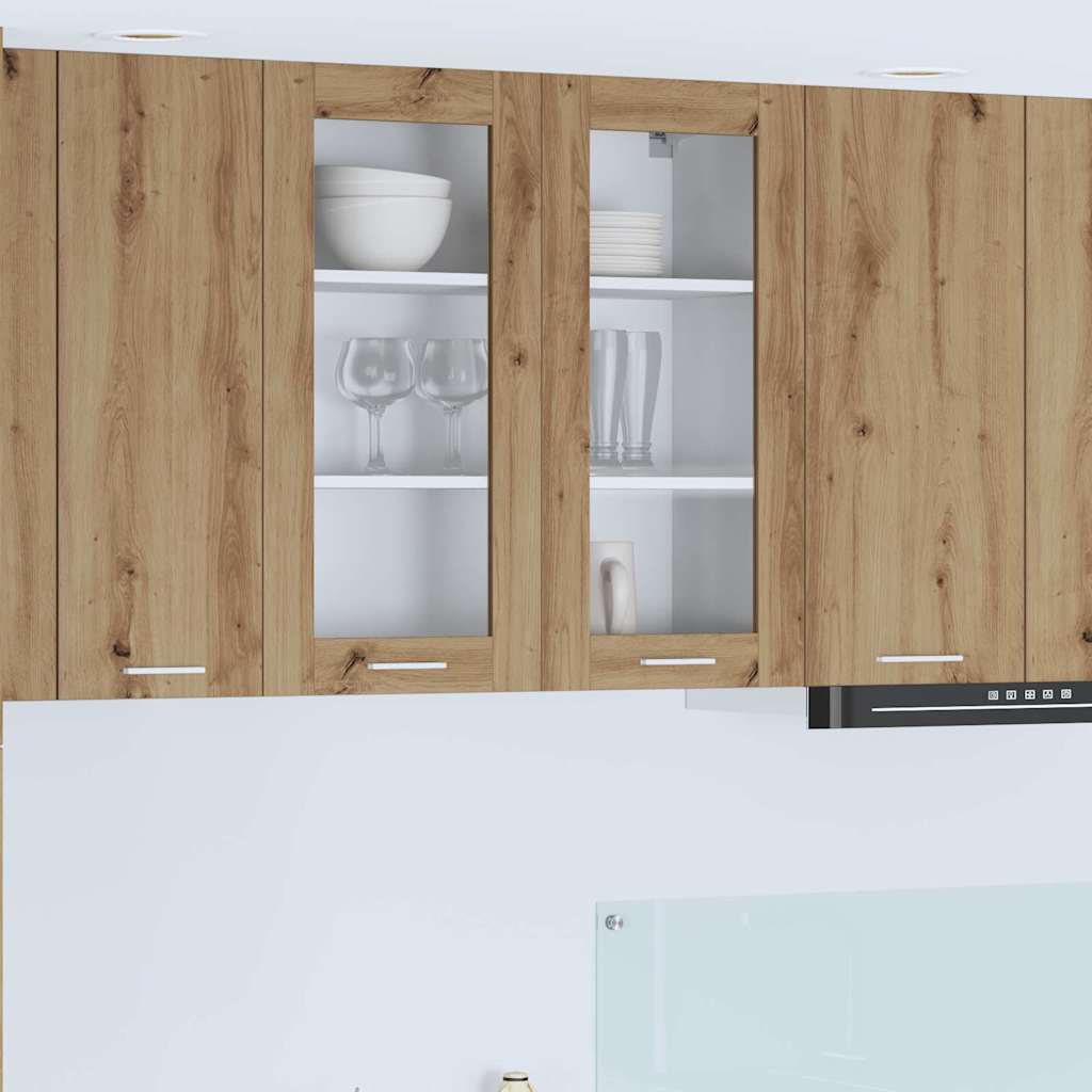 Hengende skap Artisan Eik 80 x 31 x 80 cm Konstruert tre