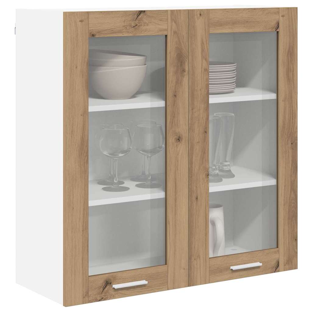 Hengende skap Artisan Eik 80 x 31 x 80 cm Konstruert tre
