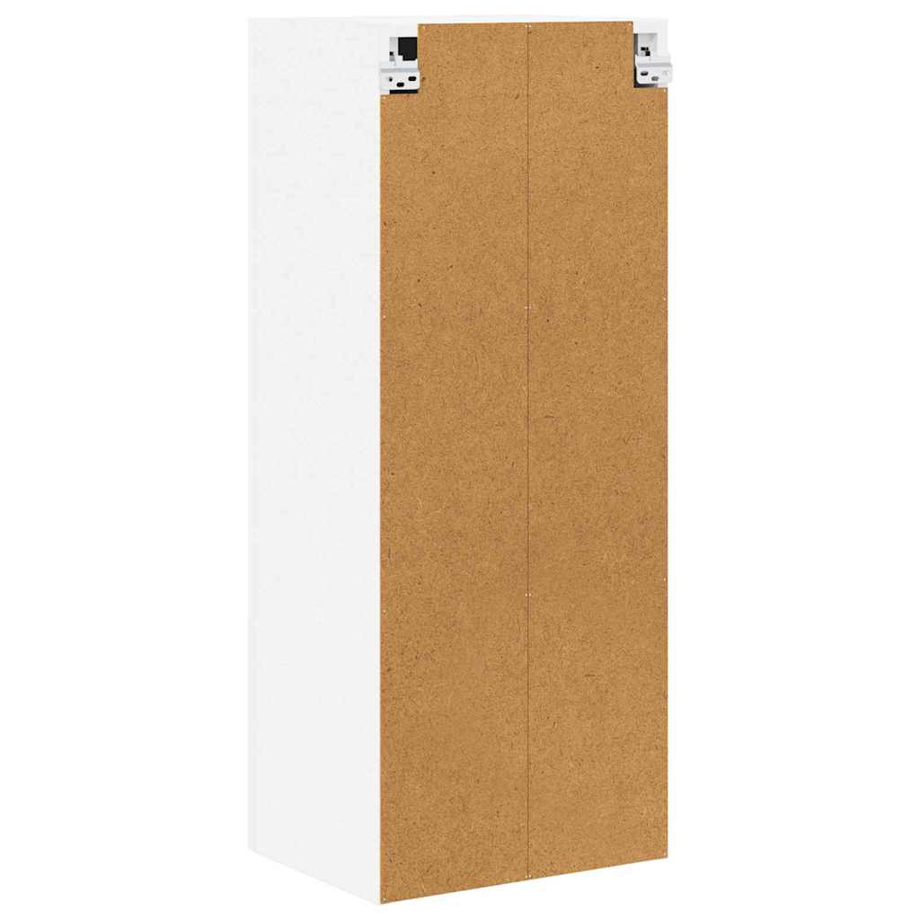 Hengende skap med lagring Hvit 40 x 31 x 100 cm Konstruert tre