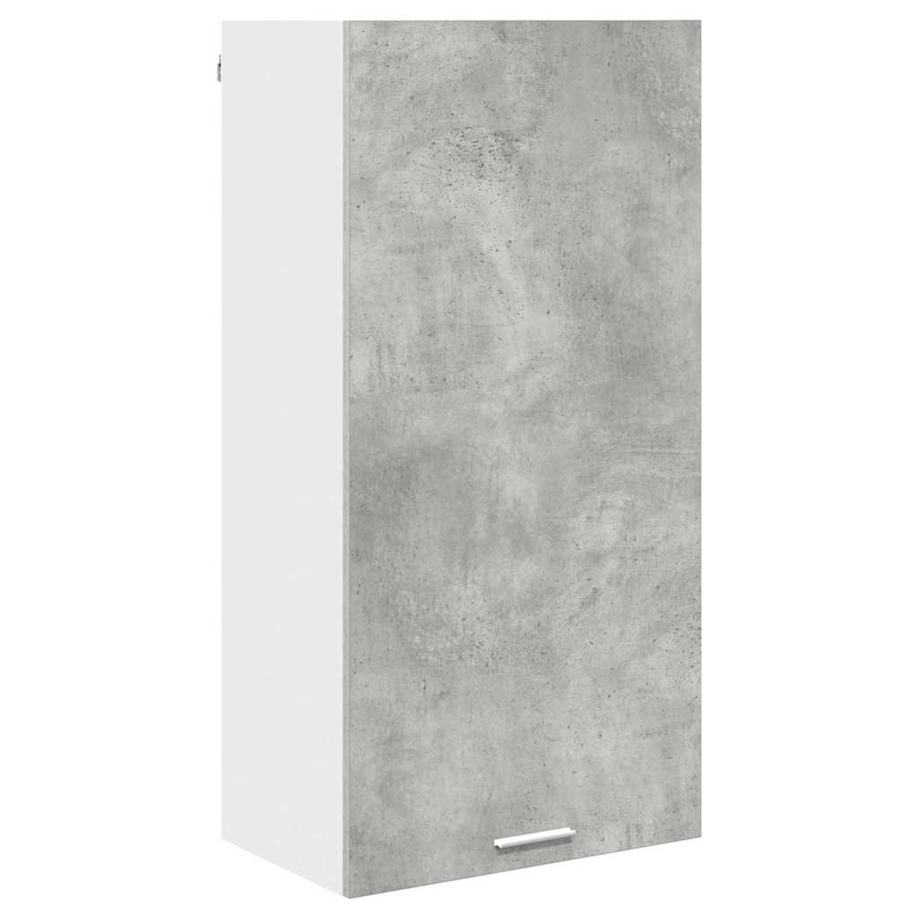 Hengende skap Betonggrå og hvit 50 x 31 x 100 cm Konstruert tre