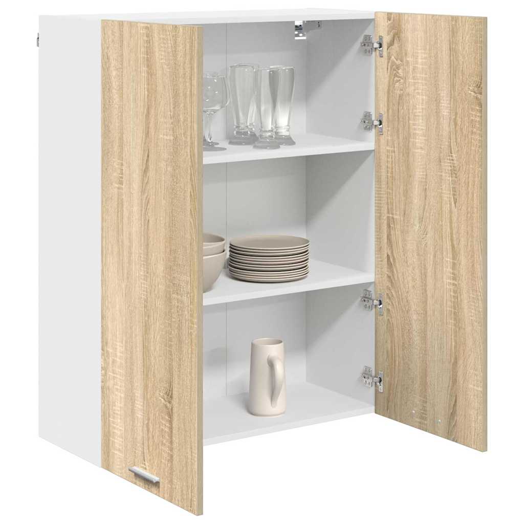 Hengende skap Sonoma eik 80 x 31 x 100 cm Konstruert tre