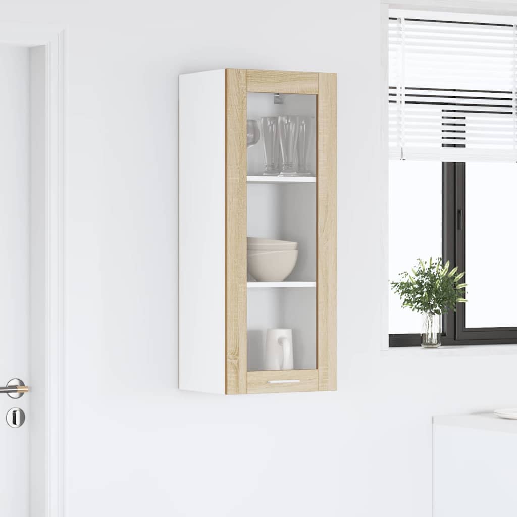 Hengende skap Sonoma eik 40 x 31 x 100 cm Konstruert tre