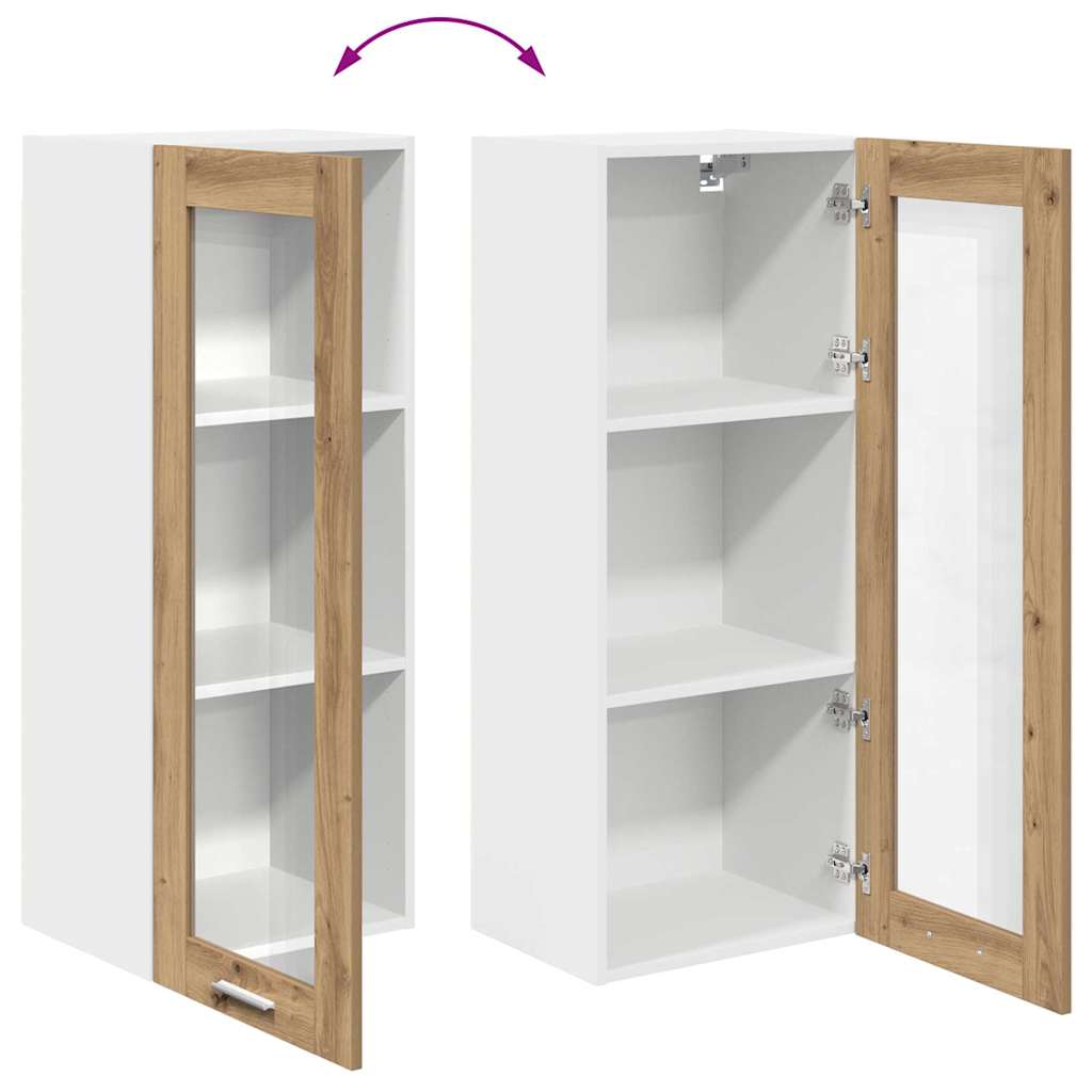 Hengende skap Artisan Eik 40 x 31 x 100 cm Konstruert tre