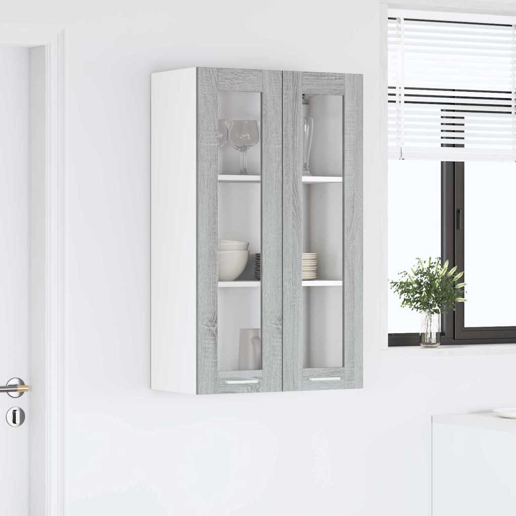 Hengende skap Grå Sonoma 60 x 31 x 100 cm Konstruert tre