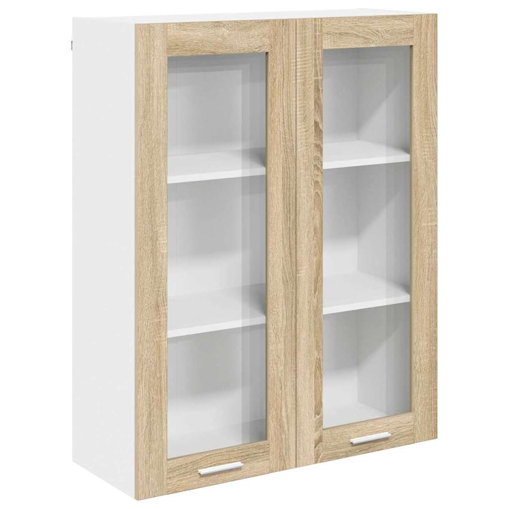 Hengende skap Sonoma eik 80 x 31 x 100 cm Konstruert tre