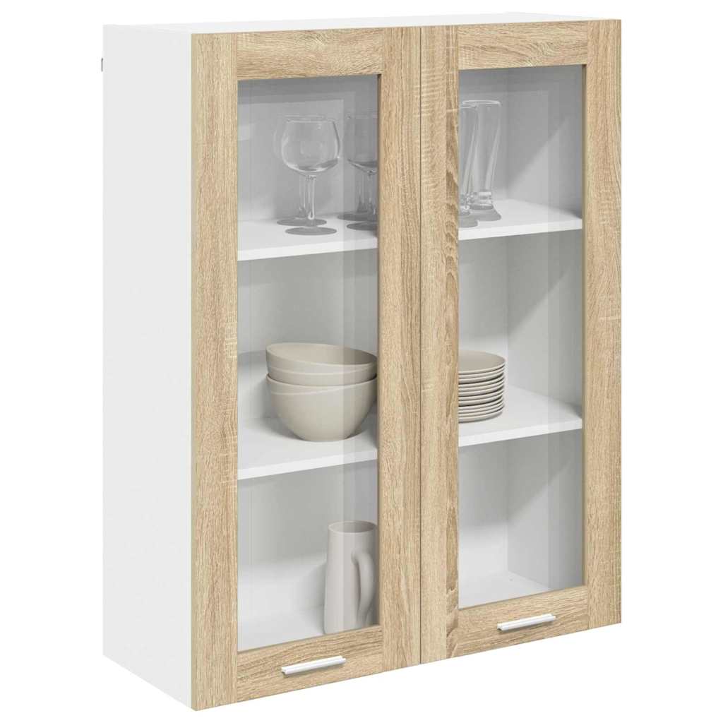 Hengende skap Sonoma eik 80 x 31 x 100 cm Konstruert tre