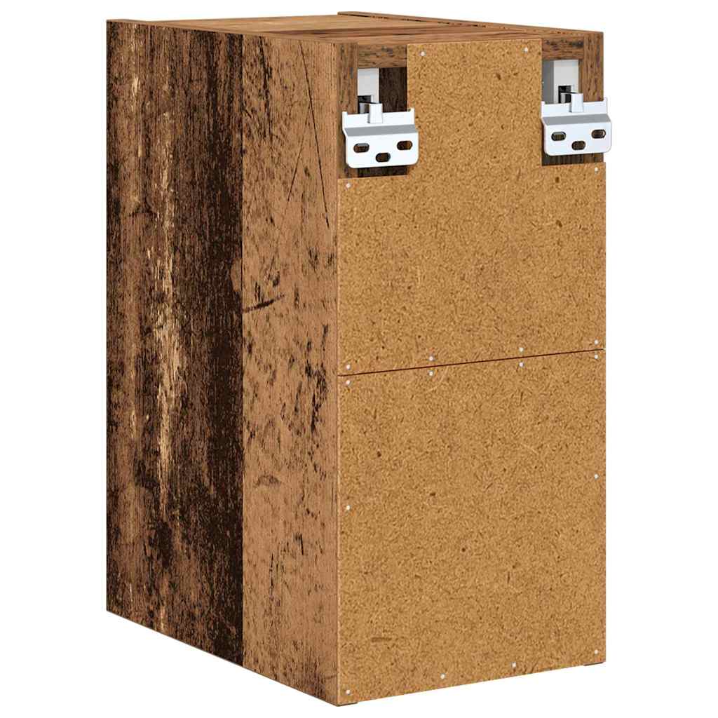 Hengende skap Gammelt tre 20 x 29,5 x 40 cm Konstruert tre