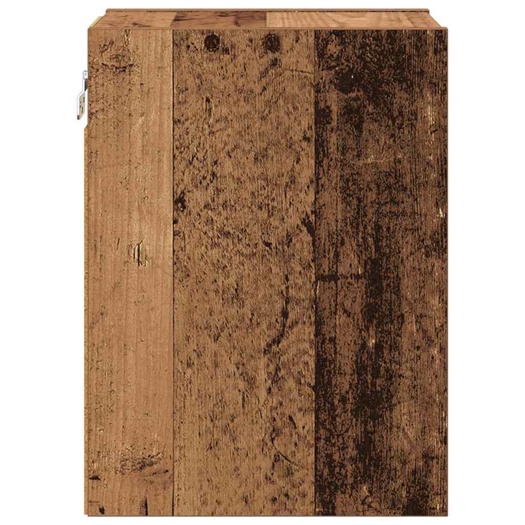 Hengende skap Gammelt tre 20 x 29,5 x 40 cm Konstruert tre