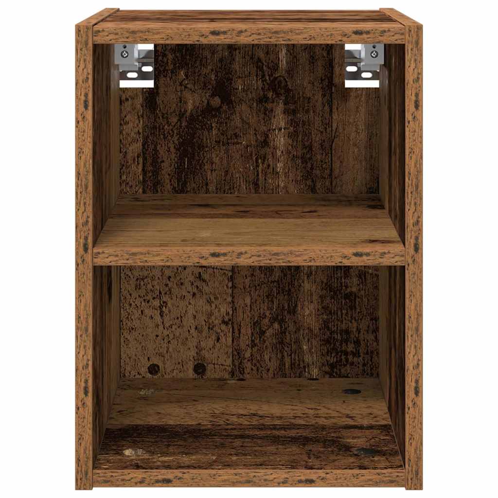 Hengende skap Gammelt tre 30 x 29,5 x 40 cm Konstruert tre