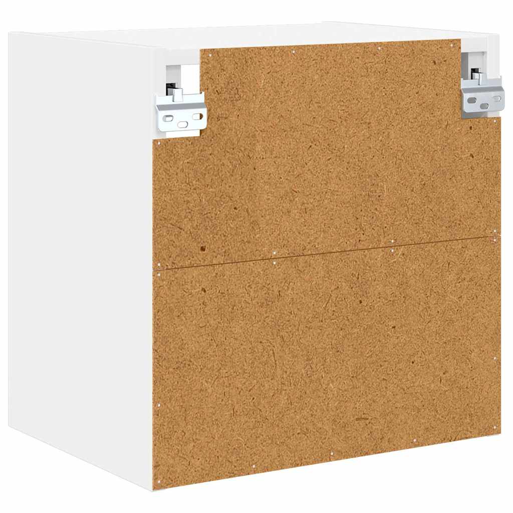 Hengende skap med lagring Hvit 40 x 29,5 x 40 cm Konstruert tre