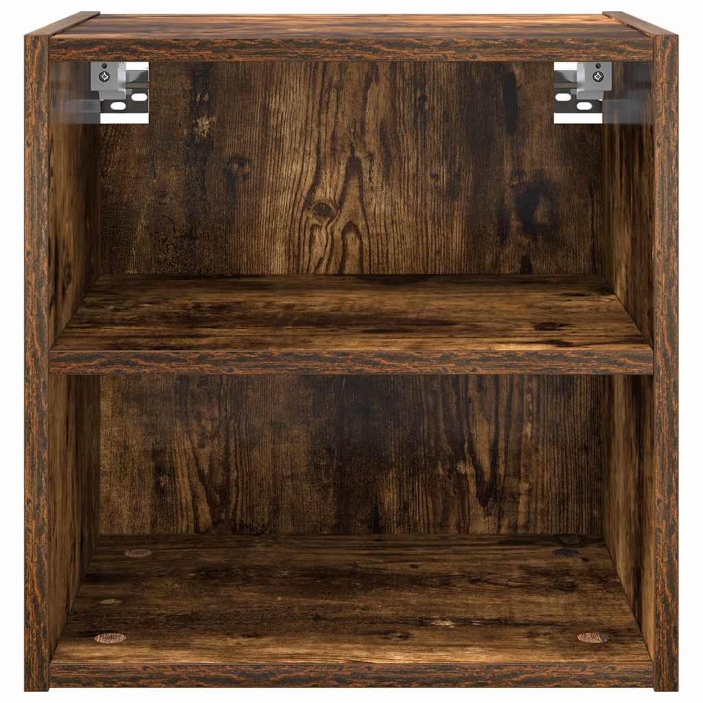 Hengende skap Røkt eik 40 x 29,5 x 40 cm Konstruert tre