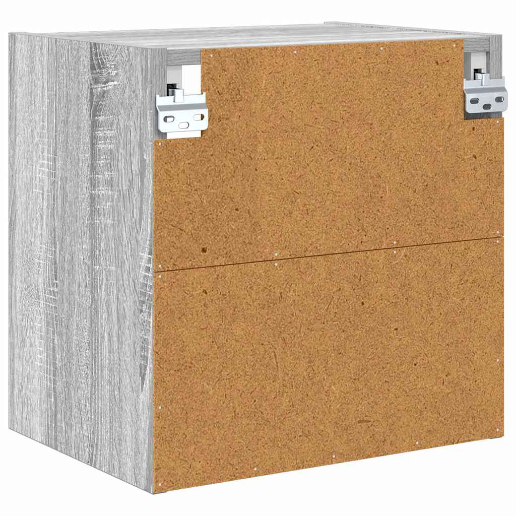 Hengende skap Grå Sonoma 40 x 29,5 x 40 cm Konstruert tre