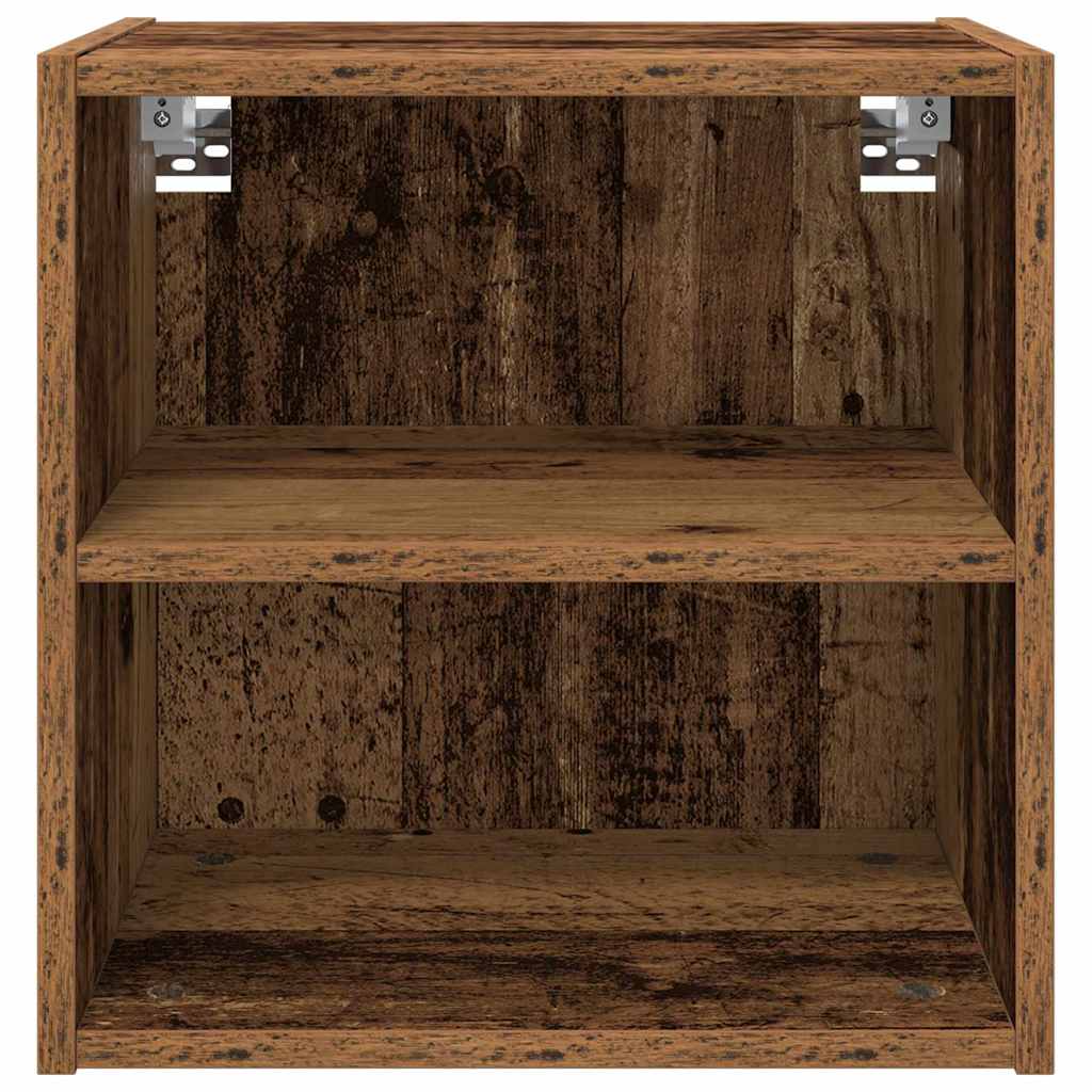 Hengende skap Gammelt tre 40 x 29,5 x 40 cm Konstruert tre