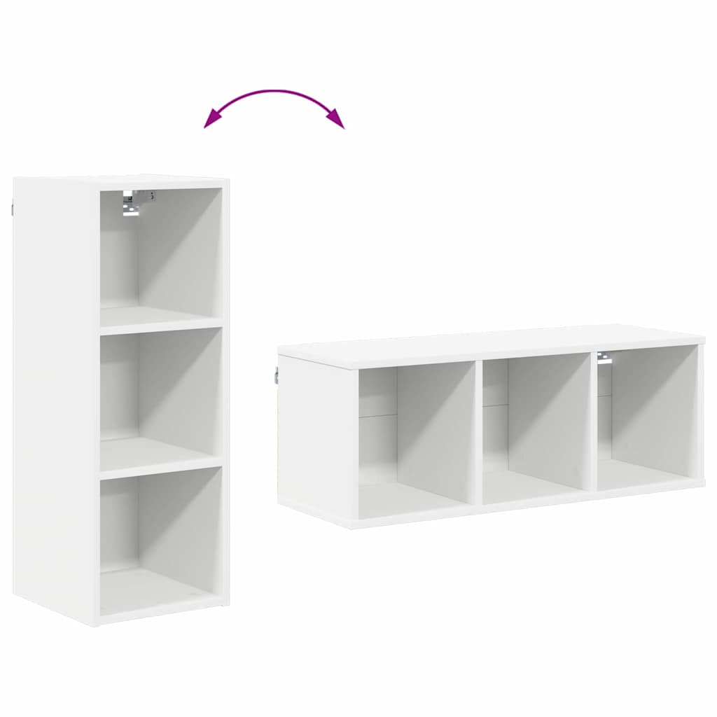 Hengende skap Riga Hvit 30 x 29,5 x 80 cm Konstruert tre