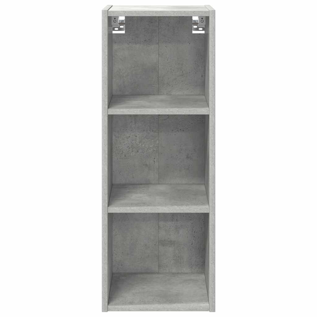 Hengende skap Betonggrå 30 x 29,5 x 80 cm Konstruert tre